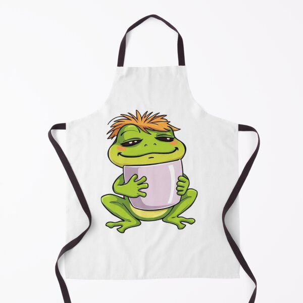 Item preview, Funny Coffee Frog Shirt – Don’t Talk Before Coffee designed and sold by EshaFashions.