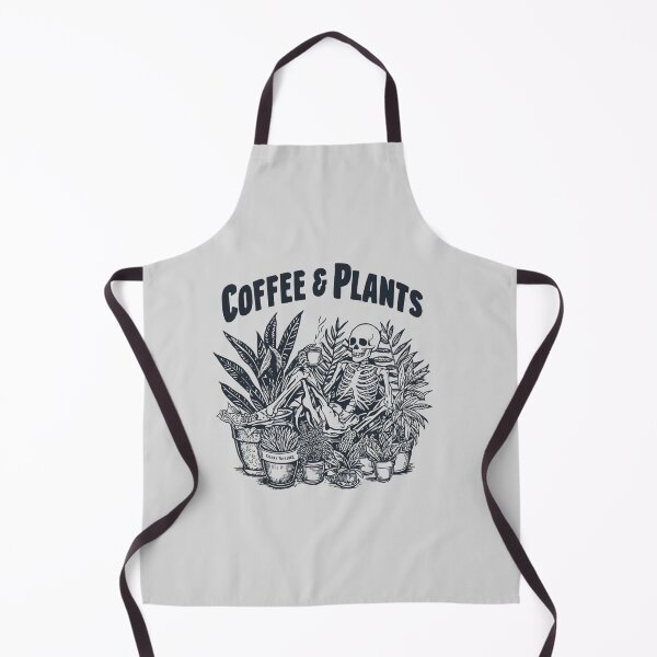 Item preview, Coffee And Plants Skeleton Drinking Coffee designed and sold by faridman.