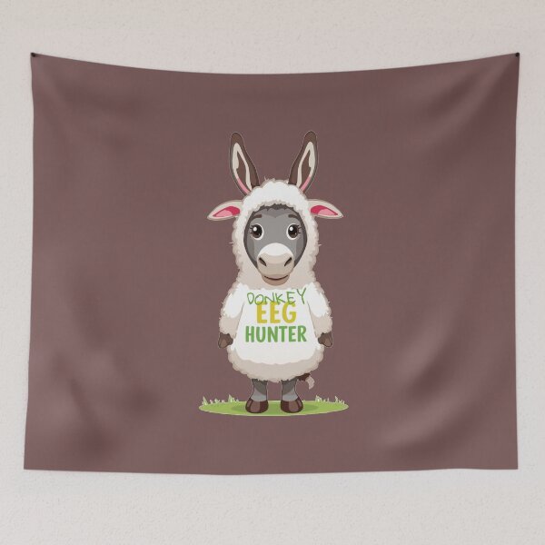 Item preview, DONKEY EEG HUNTER Easter Sheep designed and sold by GOLDENGARDENART.
