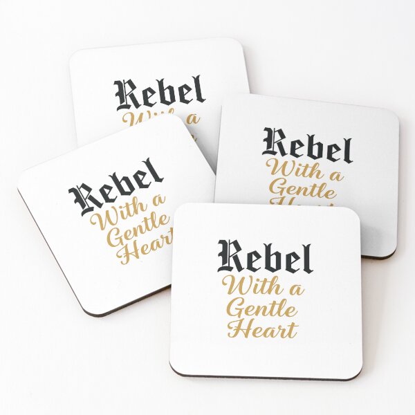 Item preview, Rebel With a Gentle Heart - Gothic and Script Font Mix designed and sold by LockjowArt.