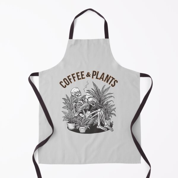 Item preview, Coffee And Plants Skeleton Drinking Coffee Gardening Mom designed and sold by faridman.