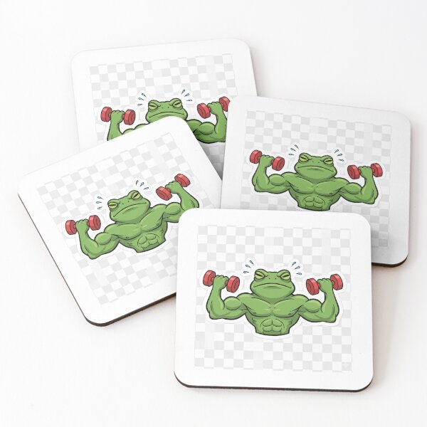 Item preview, Funny Gym Frog Shirt – Small But Strong Meme designed and sold by EshaFashions.