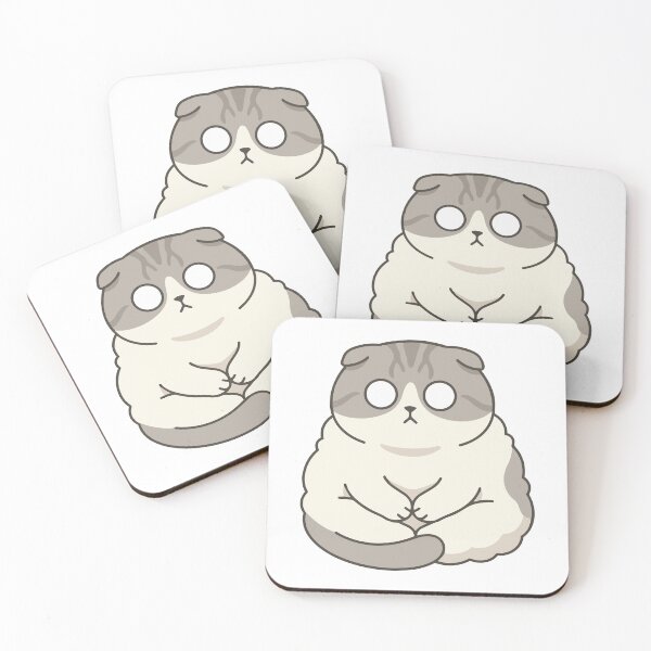 Item preview, Contemplating My 9 Lives Scottish Fold Buddha Sit designed and sold by Petzzz.