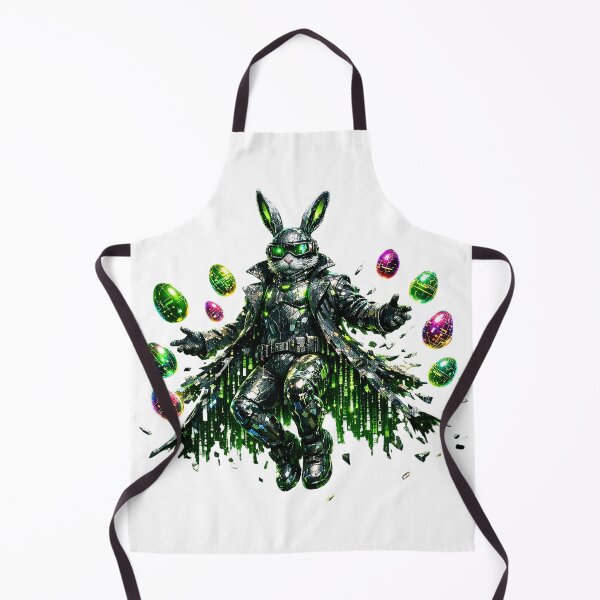 Item preview, Cyberpunk Easter Bunny designed and sold by newvisionart191.