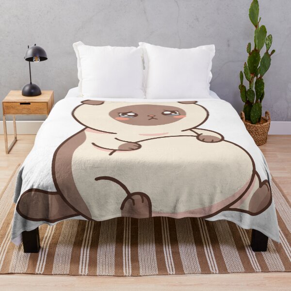 Item preview, The Worried Buddha Round Scottish Fold Cat Meme designed and sold by Petzzz.