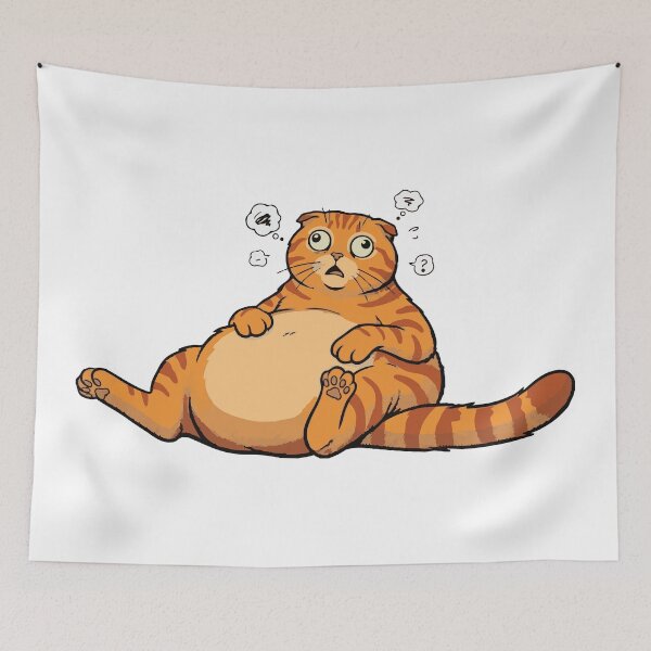 Item preview, Pure Existential Dread Funny Sitting Scottish Fold designed and sold by Petzzz.