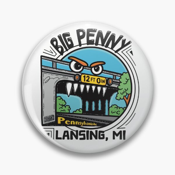 Item preview, Big Penny Lansing Michigan Bridge designed and sold by Infinite-Charm.
