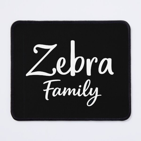 Item preview, ZEBRA Family, for a family of highly sensitive zebras designed and sold by Audrey Janvier | AJD.