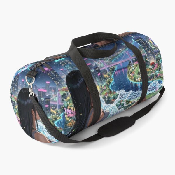 Item preview, Anime Girl Resting in Digital City designed and sold by M-Y-A-R-T-.