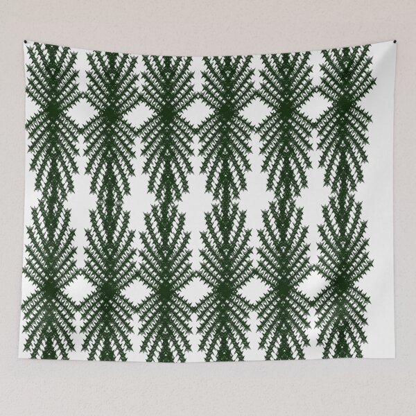 Item preview, Deep Forest Green Pine Tree Pattern | Abstract Texture designed and sold by HopeAndHustle.