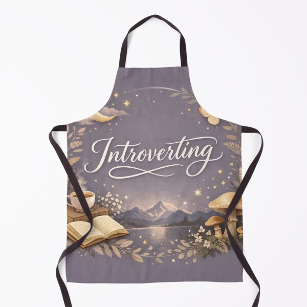 Item preview, Introverting Aesthetic Moonlight Pretty Design – Cozy Introvert Art Print designed and sold by Sanika arts .