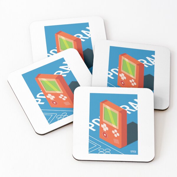 Item preview, Retrolad2 Retro Style 90s gaming handheld reimagined - Orange designed and sold by Artenine Arts.