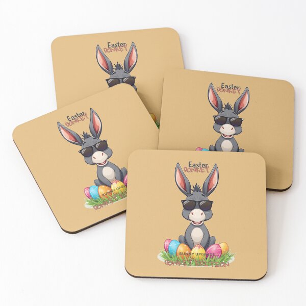 Item preview, Easter Donkey Bunny Upgrade Donkey Edition designed and sold by GOLDENGARDENART.