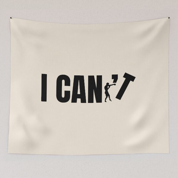 Item preview, I CAN – Motivational Typography Design, Break the Can't Mindset designed and sold by ABLAT-CREATIONS.