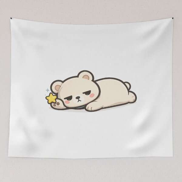 Item preview, Bare Minimum Bear - Funny Relatable Work Humor designed and sold by Hydravisions.