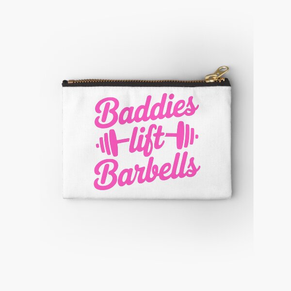 Item preview, Baddies Lift Barbells! Pink Gym Girl designed and sold by PMCreative.