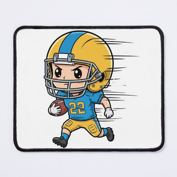 Item preview, Chibi Football Player - Dynamic Sports Mascot Sticker designed and sold by LoudVictory.