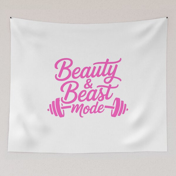 Item preview, Beauty And Beastmode! Pink Strong Girl designed and sold by PMCreative.