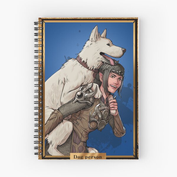 Item preview, Dog person - Shadowheart and Scratch designed and sold by Thunderseth.