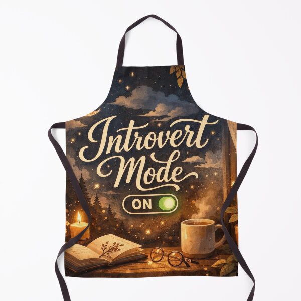 Item preview, Introvert Mode On Aesthetic Night Cozy Illustration designed and sold by Sanika arts .