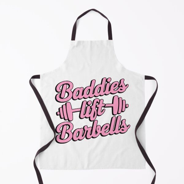 Item preview, Baddies Lift Barbells! Pink Gym Girl designed and sold by PMCreative.