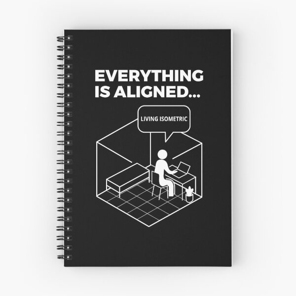 Item preview, Living Isometric – Minimalist Workspace Art designed and sold by TomoMadeIt.