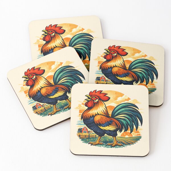 Item preview, Farm Rooster designed and sold by Planetporridge.