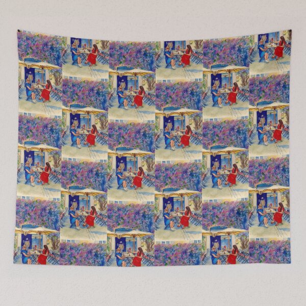 Item preview, two girls on trip designed and sold by tejbiblog.