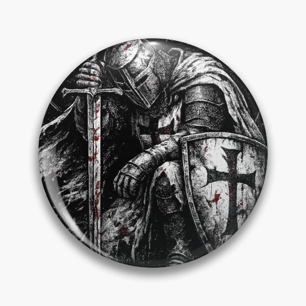 Item preview, Crusader Blood – Medieval Knight Dark Christian designed and sold by NNickER.