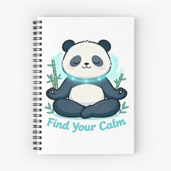 Item preview, Meditating Panda – Find Your Calm designed and sold by kharatsuchita.