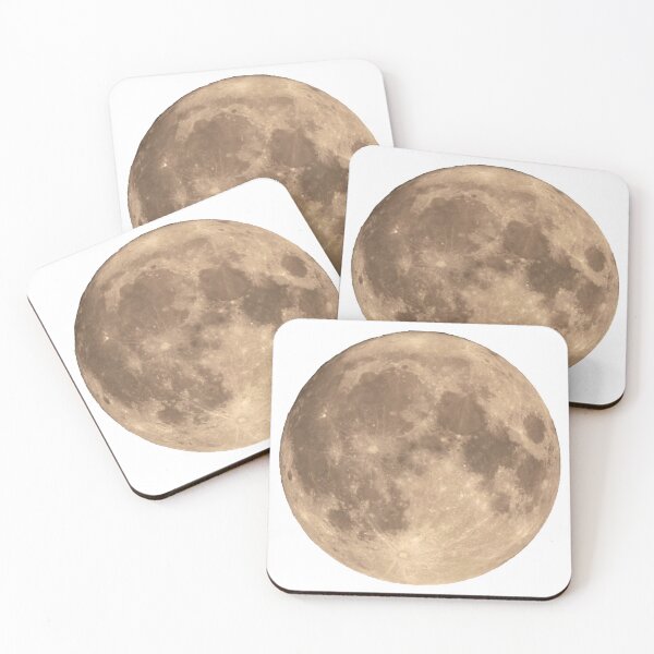 Item preview, Moon white background designed and sold by artbyelia28.