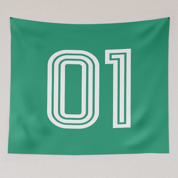 Item preview, Number 01, White One designed and sold by Jeallan Designs.