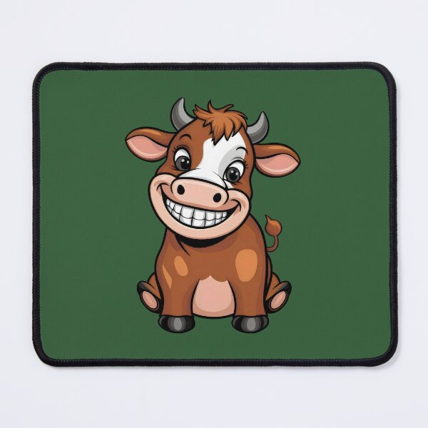 Item preview, Smiling cow. designed and sold by MyHappyArtShop.