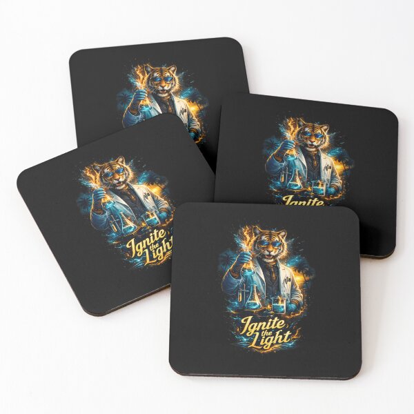 Item preview, Ignite the Light – Bold Scientist Lab Design designed and sold by ClinicalHubs.
