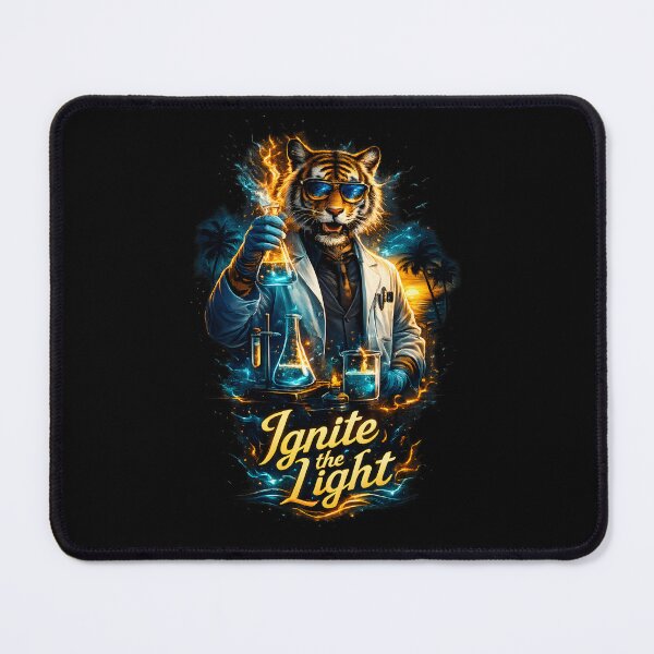 Item preview, Ignite the Light – Bold Scientist Lab Design designed and sold by ClinicalHubs.