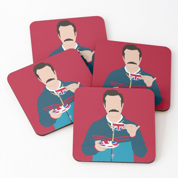 Item preview, Ted Lasso Tea Time Portrait | Ted Lasso Fan Art designed and sold by Still Silhouette.