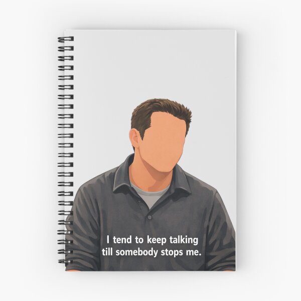 Item preview, Chandler Bing quote Friends designed and sold by spidercolapinto.