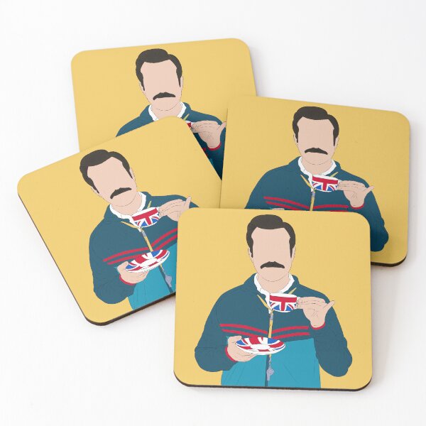 Item preview, Coach Lasso Tea Time Portrait | Ted Lasso Fan Art designed and sold by Still Silhouette.