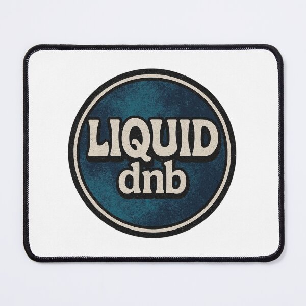 Item preview, Liquid DnB – Drum and Bass Underground Bass Music Typography designed and sold by |TRSSHOP|.
