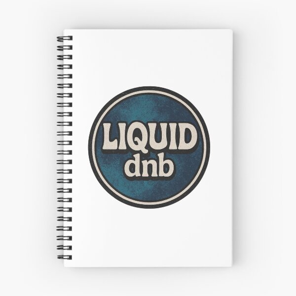 Item preview, Liquid DnB – Drum and Bass Underground Bass Music Typography designed and sold by |TRSSHOP|.