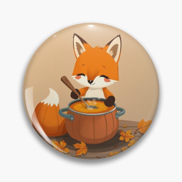 Item preview, Autumn Kitchen Fox T-Shirt | Cute Woodland Fox with Pumpkin Soup designed and sold by ArmaanArts.