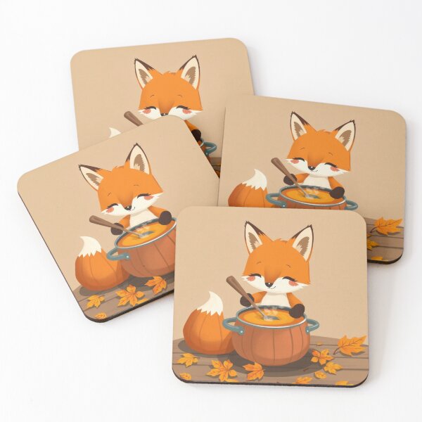 Item preview, Autumn Kitchen Fox T-Shirt | Cute Woodland Fox with Pumpkin Soup designed and sold by ArmaanArts.