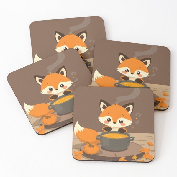 Item preview, Fox Stirring Pumpkin Soup T-Shirt | Cozy Autumn Animal Art designed and sold by ArmaanArts.