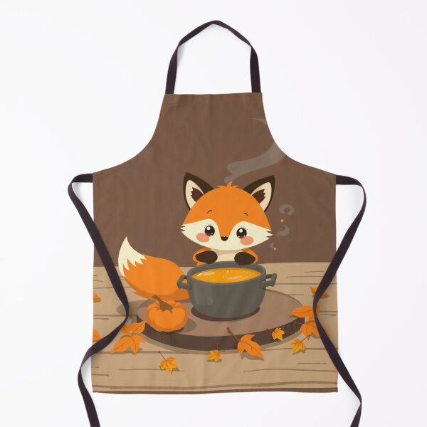 Item preview, Fox Stirring Pumpkin Soup T-Shirt | Cozy Autumn Animal Art designed and sold by ArmaanArts.