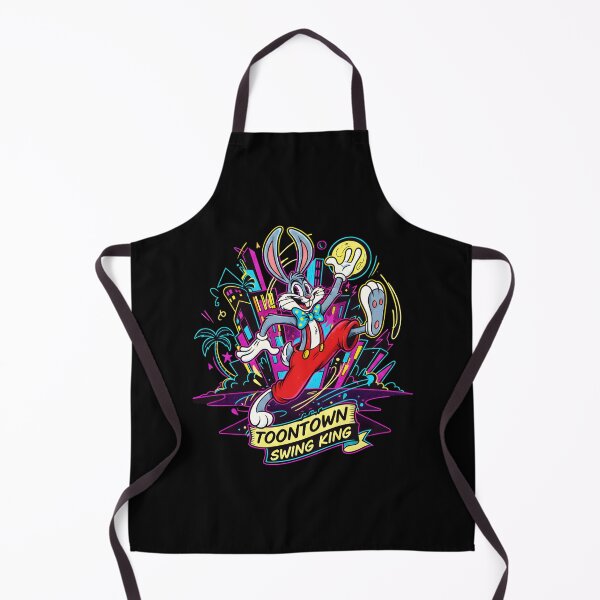 Item preview, Toontown Swing King Retro Cartoon Rabbit designed and sold by Dakson Design - Fantasy Art.