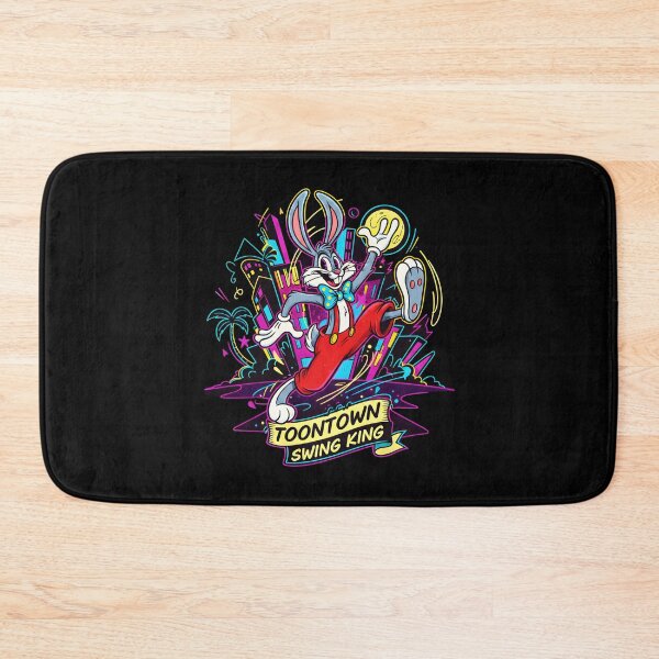 Item preview, Toontown Swing King Retro Cartoon Rabbit designed and sold by Dakson Design - Fantasy Art.