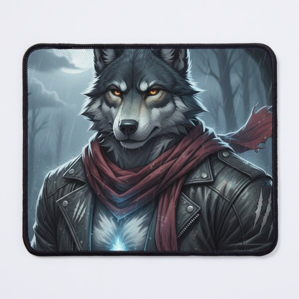 Item preview, Wolfchan - Dark Aesthetic Urban Wolf Warrior designed and sold by Inkspire-Shop83.
