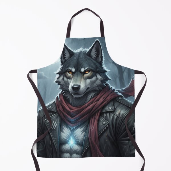 Item preview, Wolfchan - Dark Aesthetic Urban Wolf Warrior designed and sold by Inkspire-Shop83.