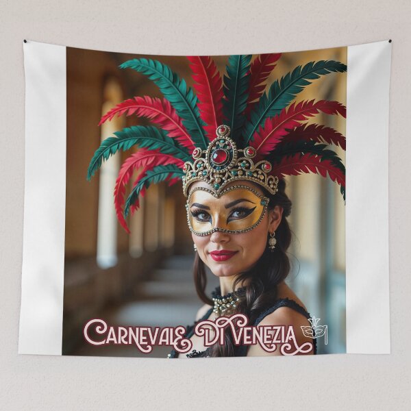 Item preview, Carnevale di Venezia – Opulent Masquerade designed and sold by ForeverPrintsOK.