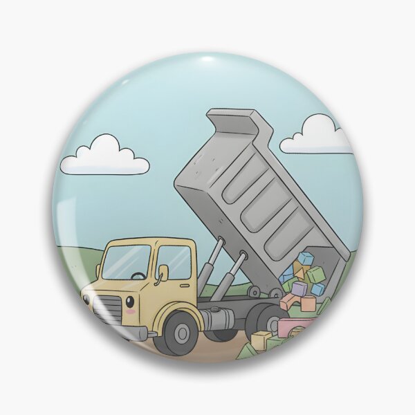Item preview, Cute Dump Truck for Kids designed and sold by 4AGift.